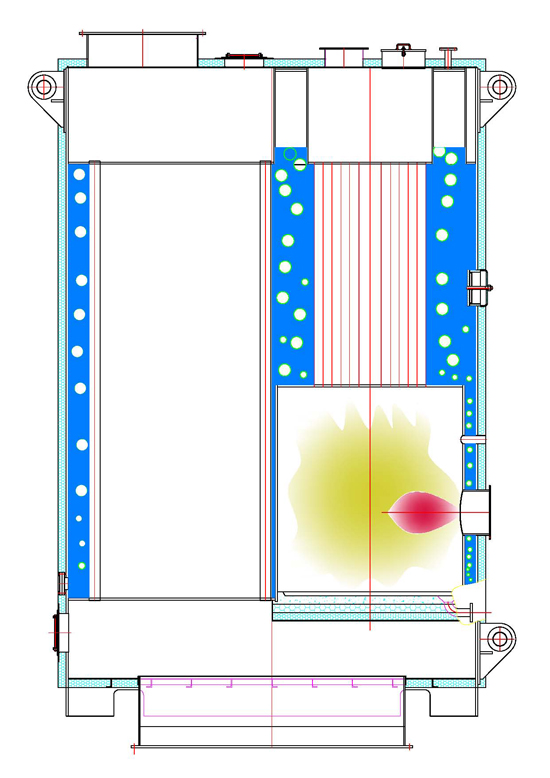 LZY型立式螺紋管組合鍋爐 LZY型立式螺紋管組合鍋爐