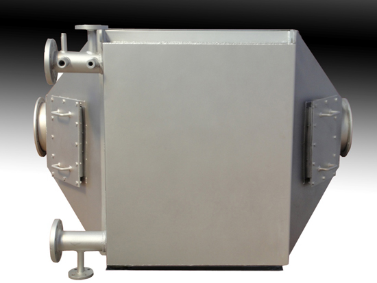 H型鰭片管余熱鍋爐/1000KW發(fā)電機組余熱鍋爐