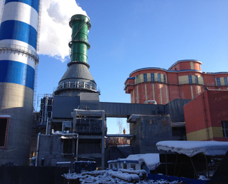 凱能低溫省煤器安裝現場 凱能低溫省煤器安裝現場