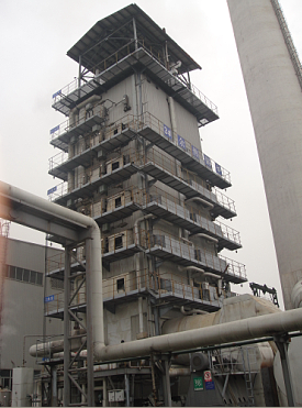 玻璃窯爐余熱利用現(xiàn)場 玻璃窯爐余熱利用現(xiàn)場