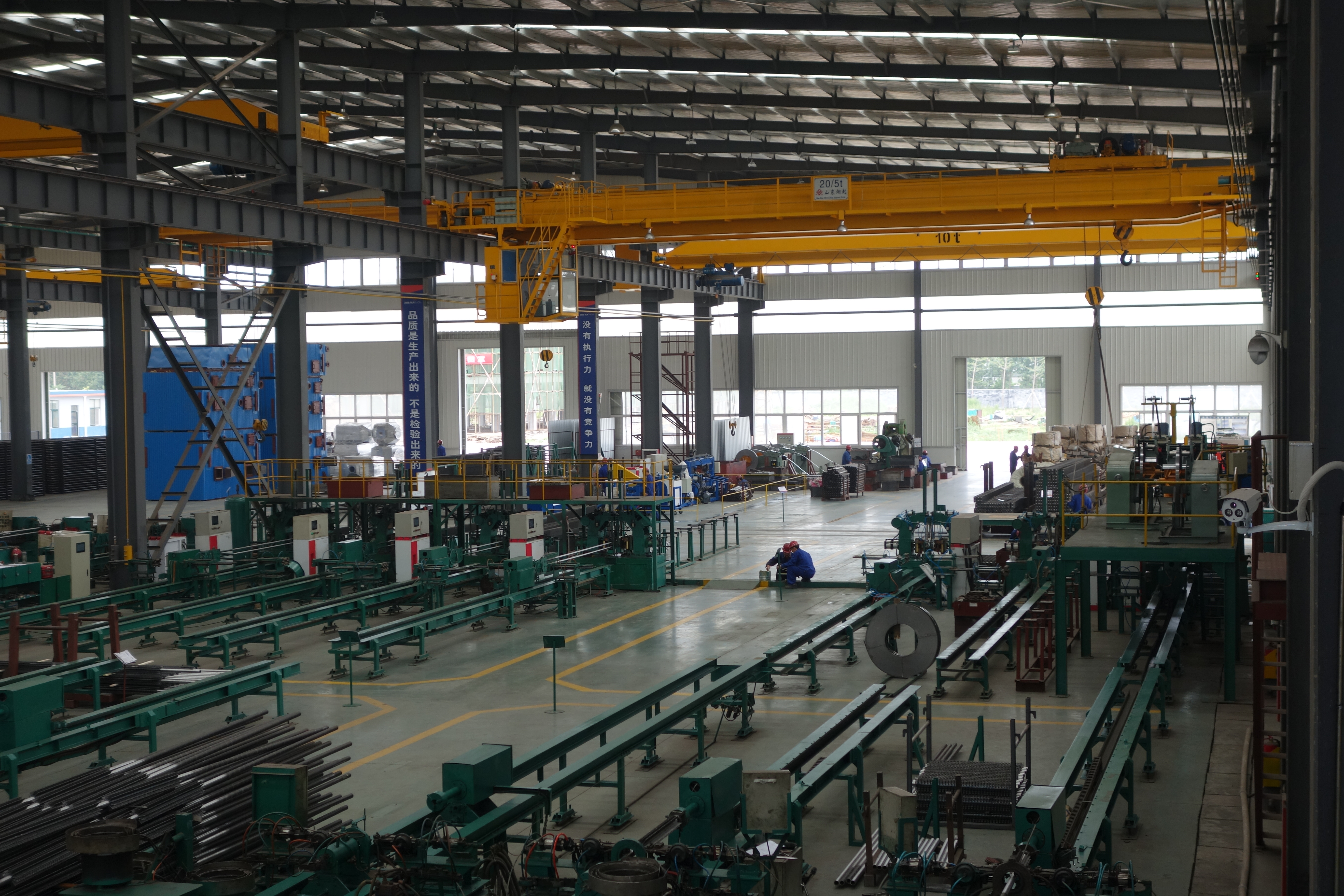 青島凱能鍋爐H型鰭片管焊接設備