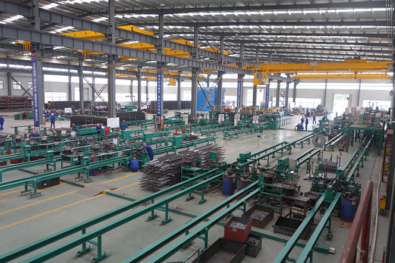 凱能鍋爐現代化生產車間