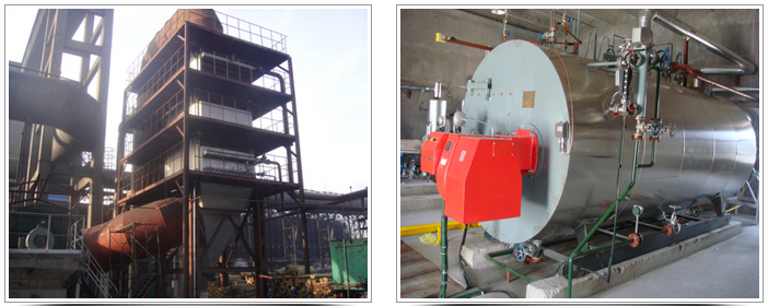 凱能鍋爐產品應用現場