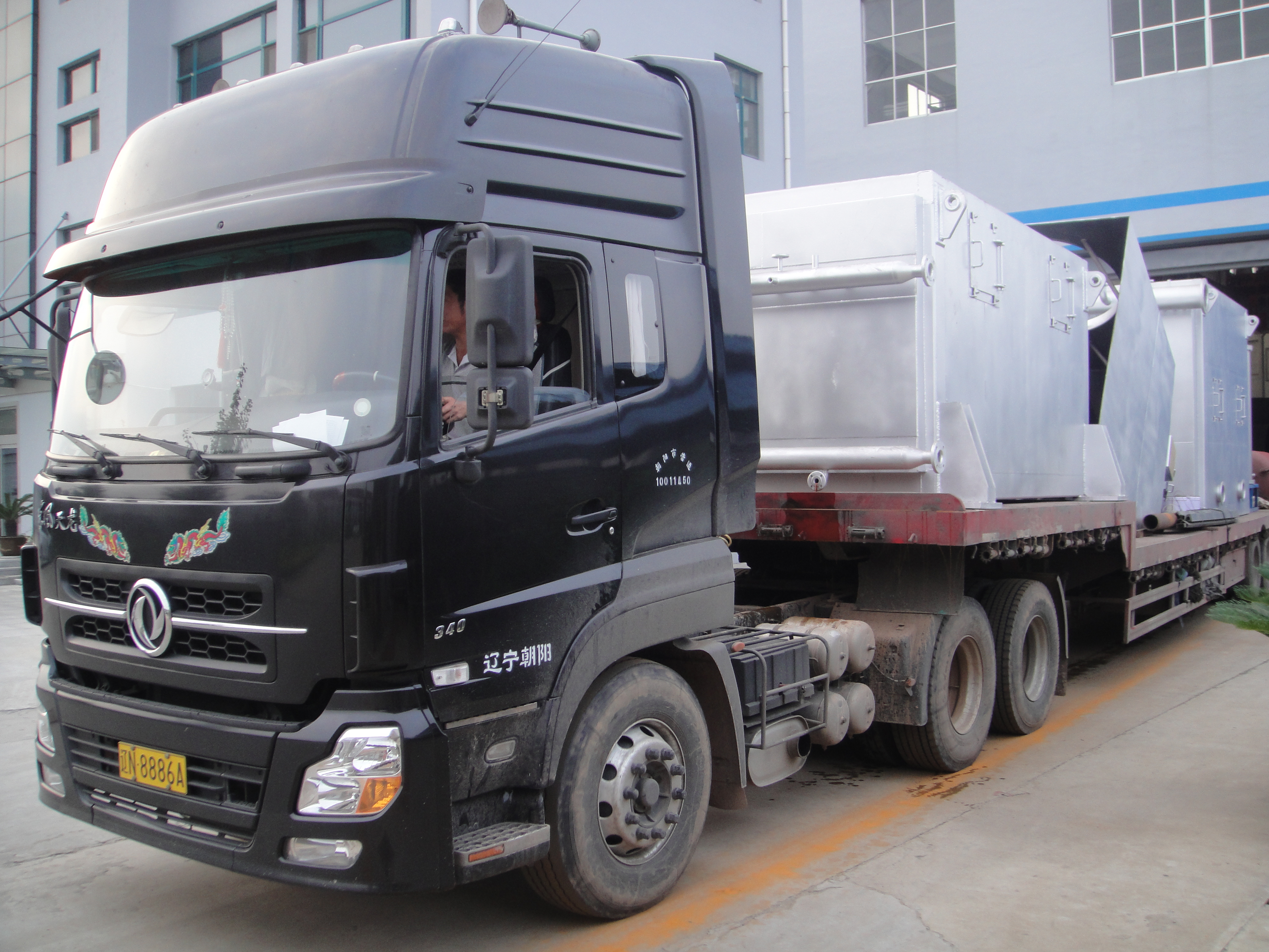 凱能鍋爐產品發貨