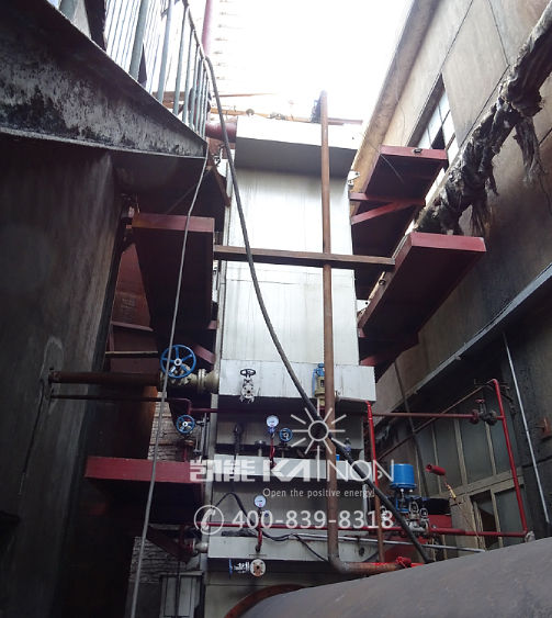 玻璃窯余熱鍋爐現場 玻璃窯余熱鍋爐現場