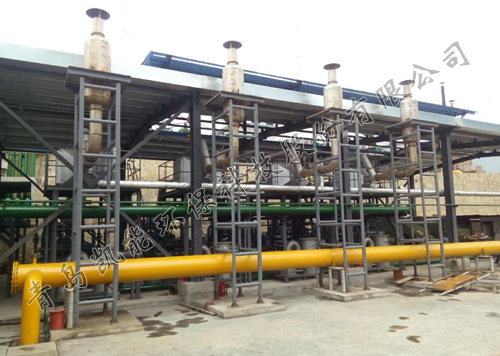 凱能發電機組余熱鍋爐現場