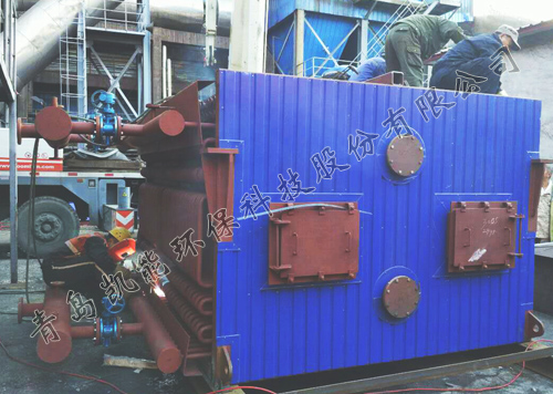 本鋼耐火窯余熱鍋爐現場 本鋼耐火窯余熱鍋爐現場