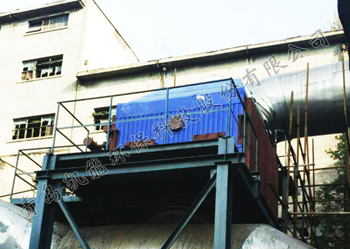 本鋼耐火窯余熱鍋爐現場 本鋼耐火窯余熱鍋爐現場