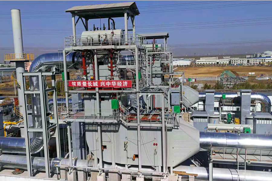 燃氣發電機組SCR脫硝余熱利用一體化項目現場 燃氣發電機組SCR脫硝余熱利用一體化項目現場