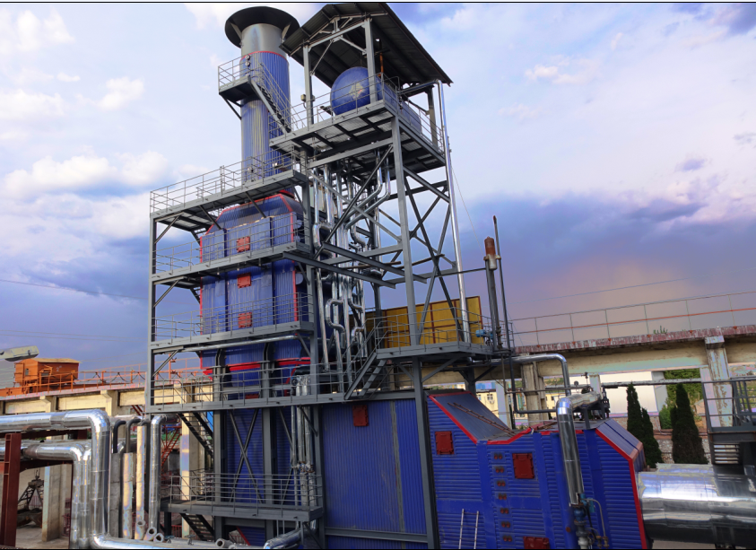 余熱脫硝一體化鍋爐項目現場 余熱脫硝一體化鍋爐項目現場