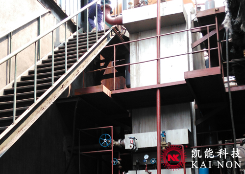 工業窯爐煙氣余熱利用項目現場