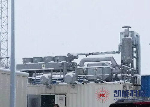 熱水余熱鍋爐項目現場