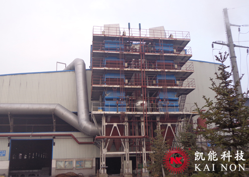 礦熱爐余熱鍋爐項目現場 礦熱爐余熱鍋爐項目現場