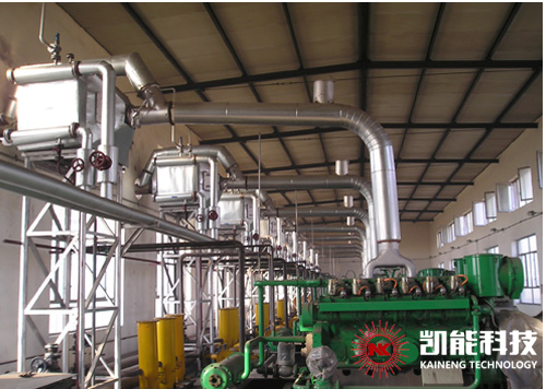 發電機組余熱鍋爐項目現場 發電機組余熱鍋爐項目現場