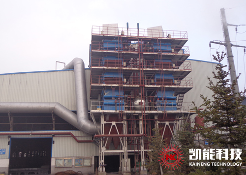 礦熱爐余熱鍋爐項目現場