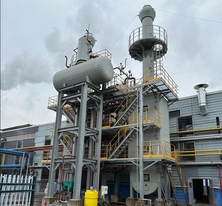 2MW 燃?xì)廨啓C(jī)余熱鍋爐項(xiàng)目現(xiàn)場 2MW 燃?xì)廨啓C(jī)余熱鍋爐項(xiàng)目現(xiàn)場