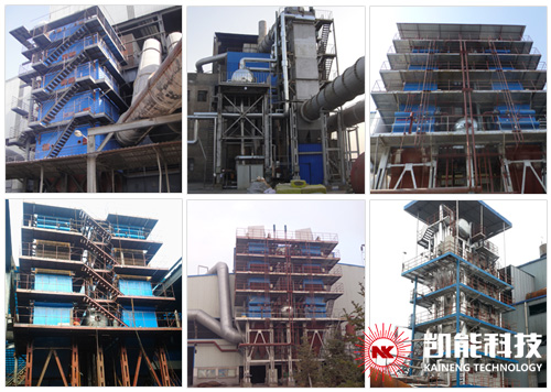 凱能礦熱爐余熱鍋爐項目現場 凱能礦熱爐余熱鍋爐項目現場