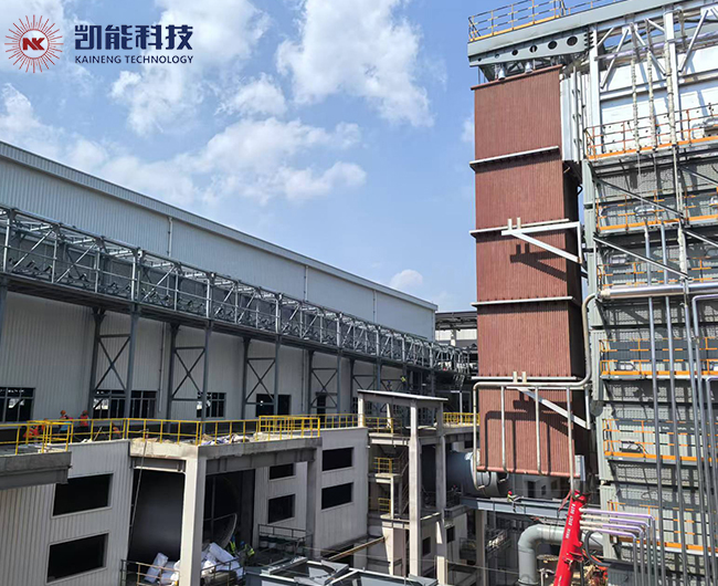 礦熱爐余熱鍋爐項目現場