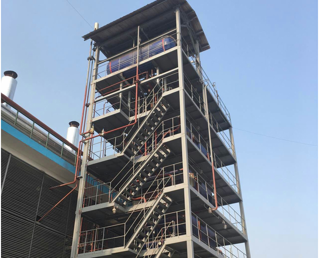 山西凱嘉煤層氣發(fā)電二期工程余熱蒸汽鍋爐項目