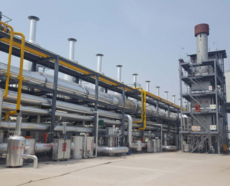 燃氣發電機組多合一立式余熱發電鍋爐