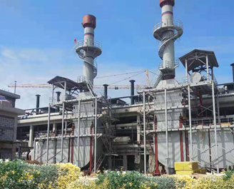 瓦斯發電機組煙氣SCR脫硝+余熱鍋爐2合1系統