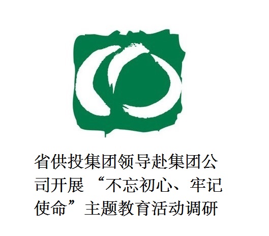 省供投集團領導赴集團公司開展  “不忘初心、牢記使命”主題教育活動調(diào)研