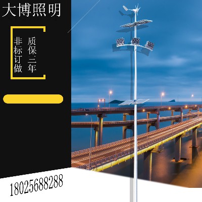 一體化LED太陽能路燈戶外小區(qū)球場太陽能路燈風(fēng)光互補廠家批發(fā)