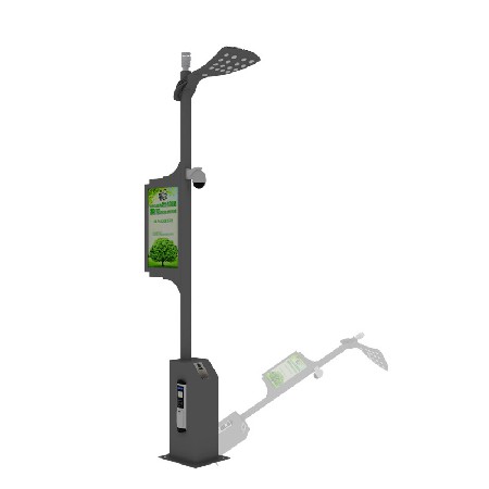 LED智慧路燈 定制小區(qū)廣場(chǎng)公園充電樁WIFI監(jiān)控廣告一體化智能路燈