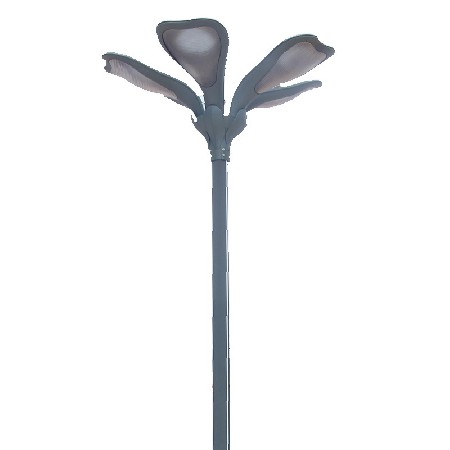 庭院燈特色五葉花瓣造型裝飾藝術(shù)鋁制戶外LED小區(qū)廣場景觀燈廠家