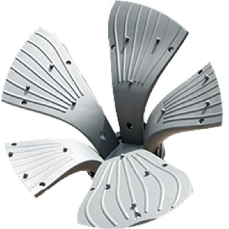 庭院燈特色五葉花瓣造型裝飾藝術(shù)鋁制戶外LED小區(qū)廣場景觀燈廠家