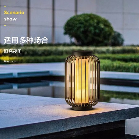 特色鳥籠燈led花園小區(qū)庭院裝飾照明柱頭燈造型景觀燈廠家批發(fā)