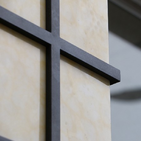 新中式led壁燈立體拼接特色小區酒店樓宇戶外上下照墻壁燈批發