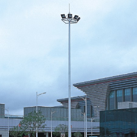 LED高桿燈球場體育場高亮中心照明升降式高桿路燈露天廠家批發